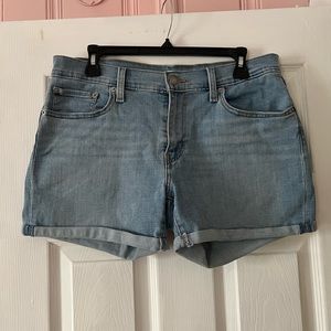 Levi’s mid length shorts